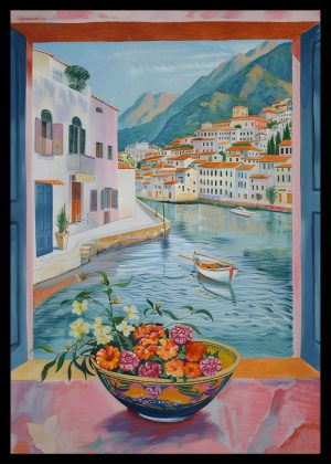 Maximalist Art No. 6 - 21x30cm|30x40cm|50x70cm|60x90cm, црна|бела|крем