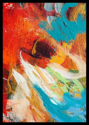 Maximalist Art No. 73 - 21x30cm|30x40cm|50x70cm|60x90cm, црна|бела|крем
