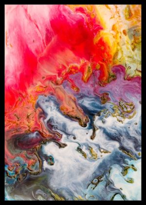 Maximalist Art No. 78 - 21x30cm|30x40cm|50x70cm|60x90cm, црна|бела|крем