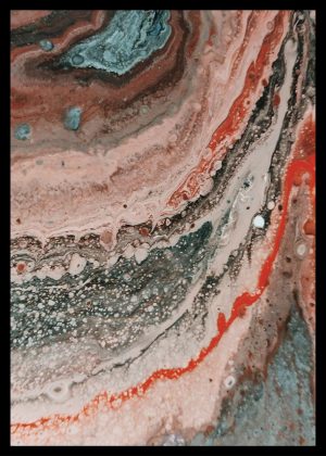 Maximalist Art No. 79 - 21x30cm|30x40cm|50x70cm|60x90cm, црна|бела|крем