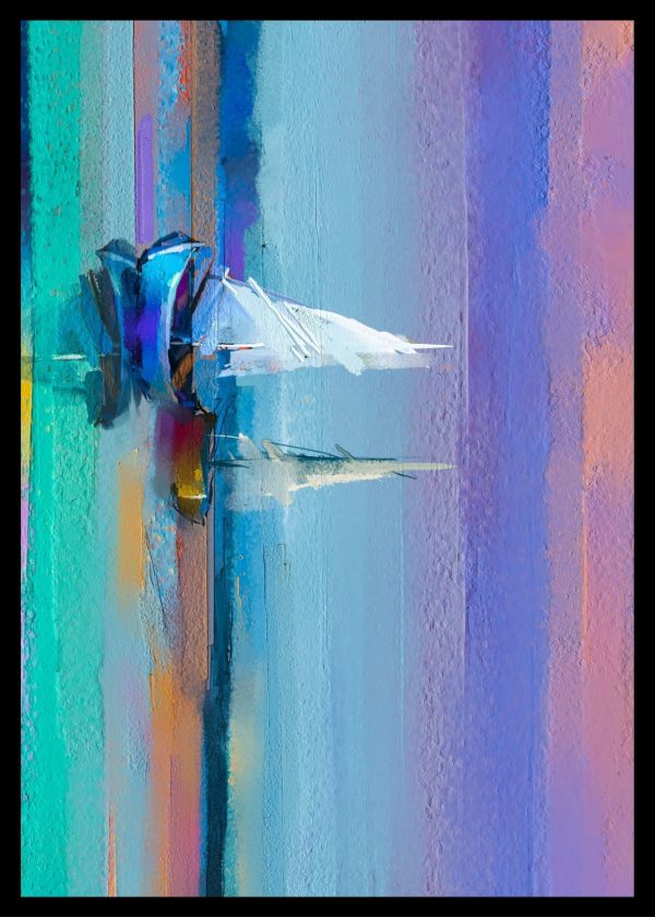 Maximalist Art No. 83 - 21x30cm|30x40cm|50x70cm|60x90cm, црна|бела|крем
