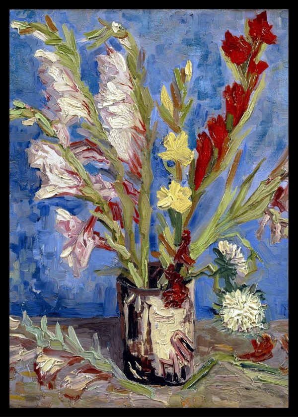 Maximalist Art No. 107 - 21x30cm|30x40cm|50x70cm|60x90cm, црна|бела|крем