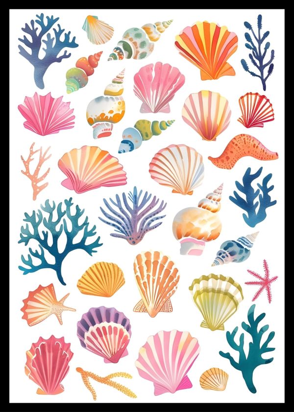 Maximalist Art No. 235 - 21x30cm|30x40cm|50x70cm|60x90cm, црна|бела|крем