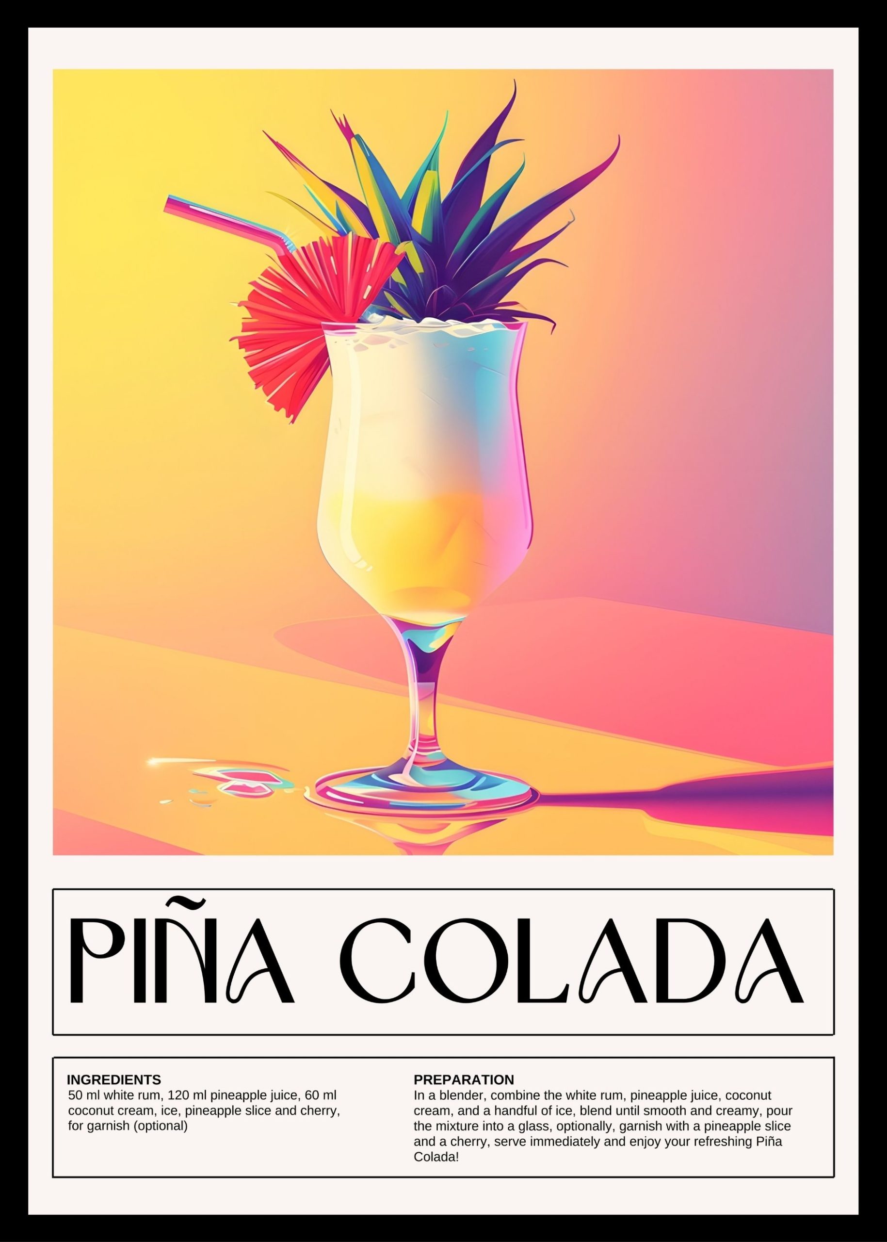 Pina Colada Recipe