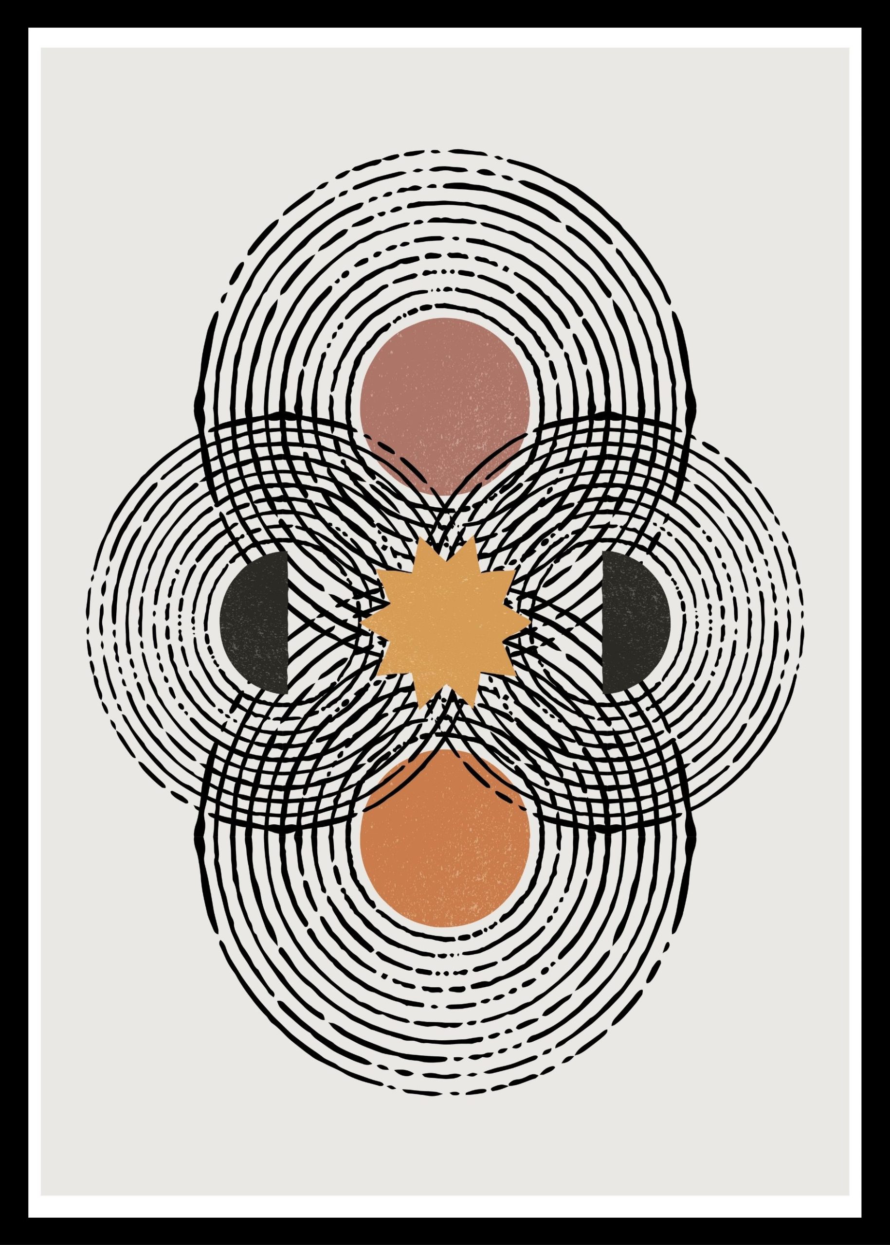 Boho Abstract No. 174