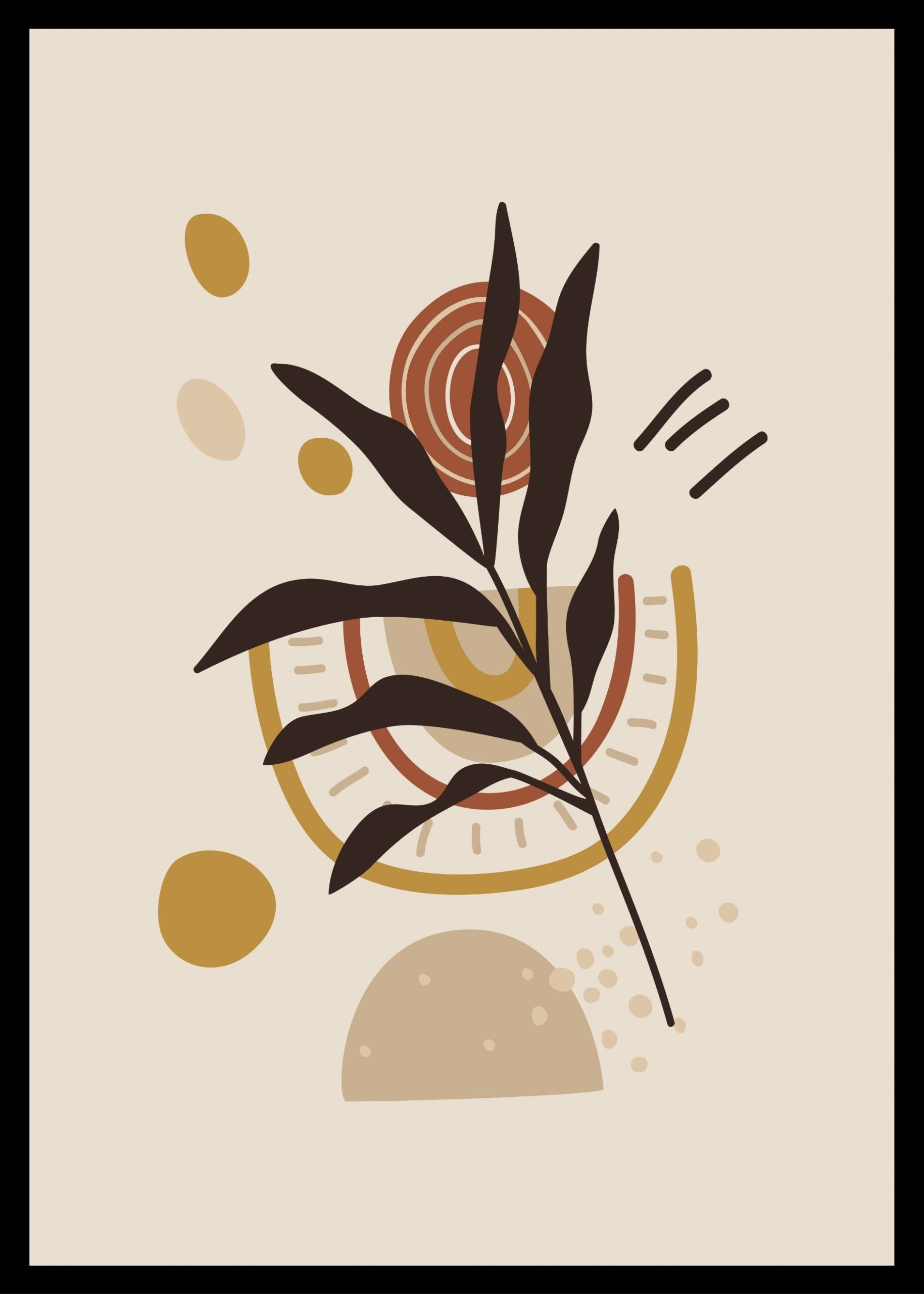 Boho Abstract No. 176