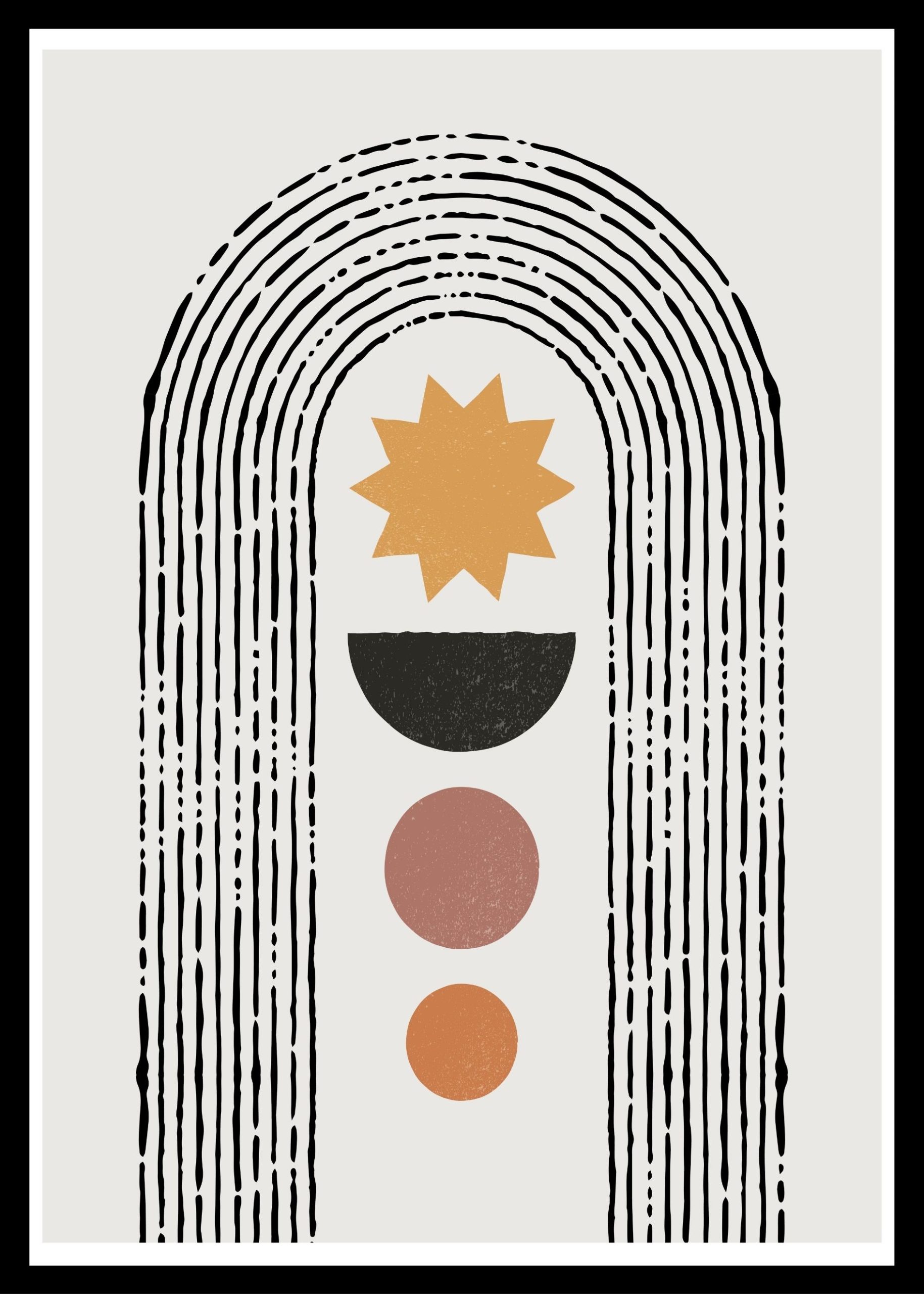 Boho Abstract No. 197