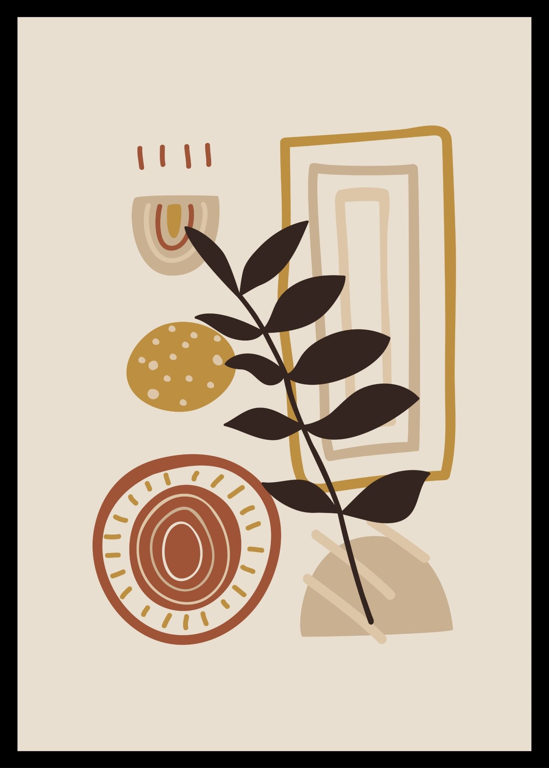 Boho Abstract No. 201