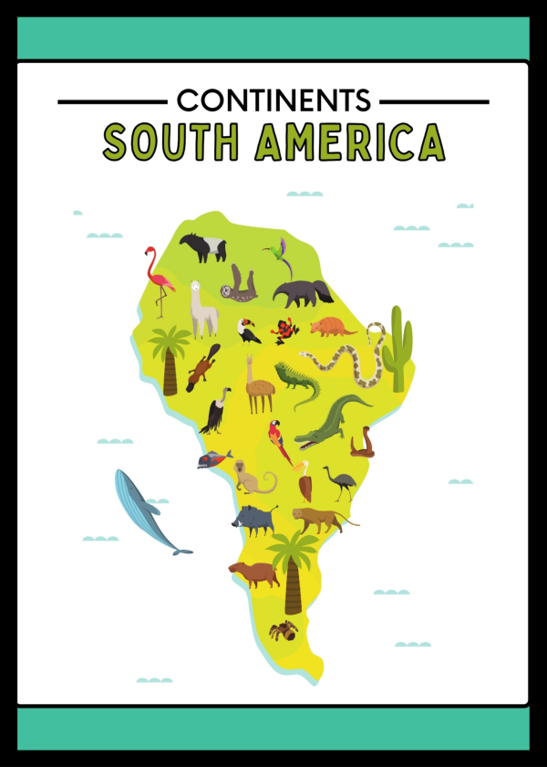 Continents: South America