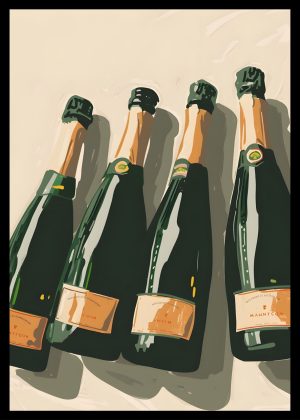 Champagne Bottles No. 02