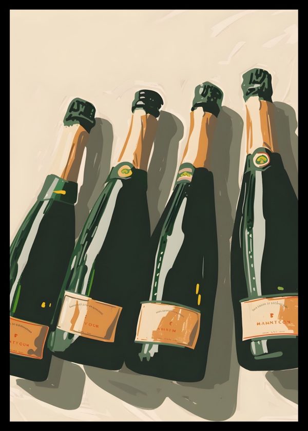 Champagne Bottles No. 02