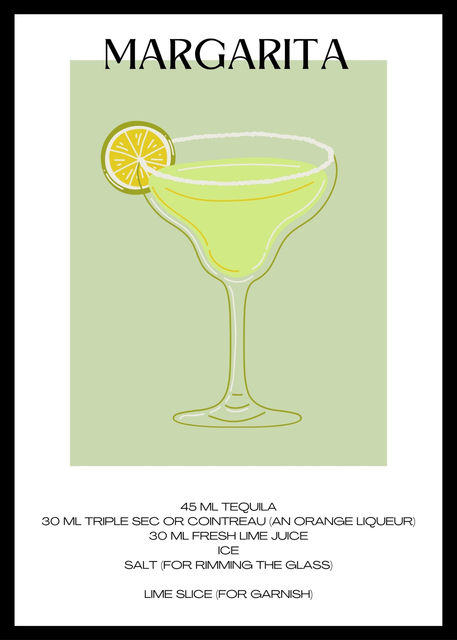 Margarita Recipe No. 02
