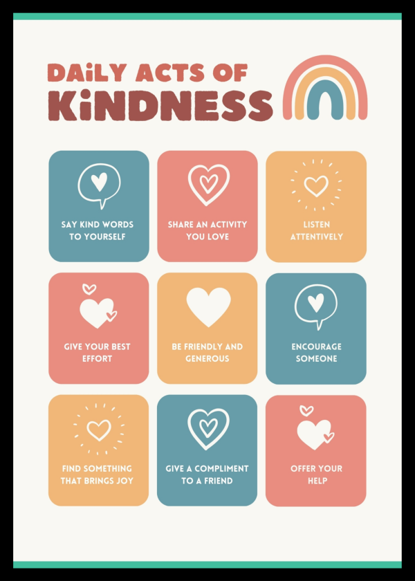 Daily acts of kindness