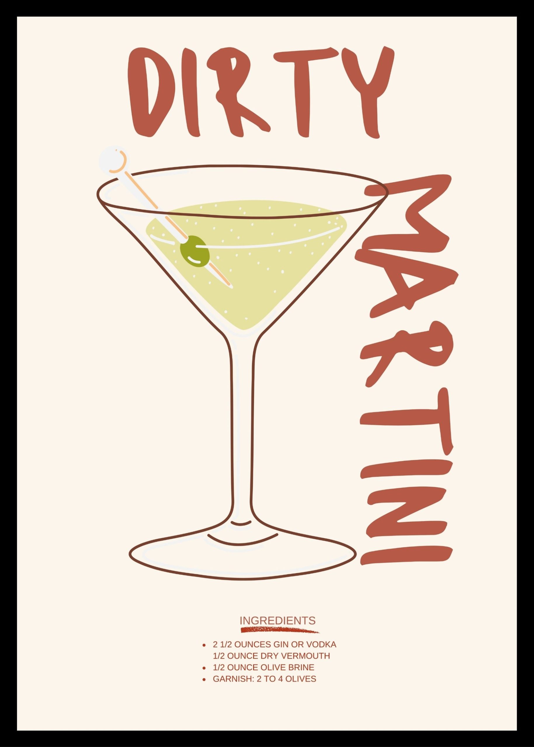Dirty Martini